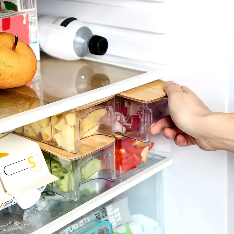 TEN® Bamboe Snijplank met Opbergtrays en Mesinzetstukken