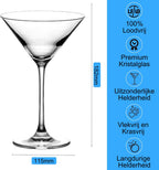 TEN® Cocktailglazen - Pornstar Martini Glazen 240ml - Tenkitchen.store