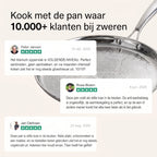Gehamerde Titanium Pan