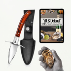 TEN® Oestermes Bruin - Perfect voor Oesters Openen - Tenkitchen.store
