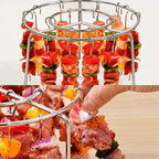 Air Fryer Skewer Rack, Round Grill with Stainless Steel🍢