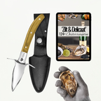 TEN® Oestermes Geel - Perfect voor Openen Oester - Tenkitchen.store