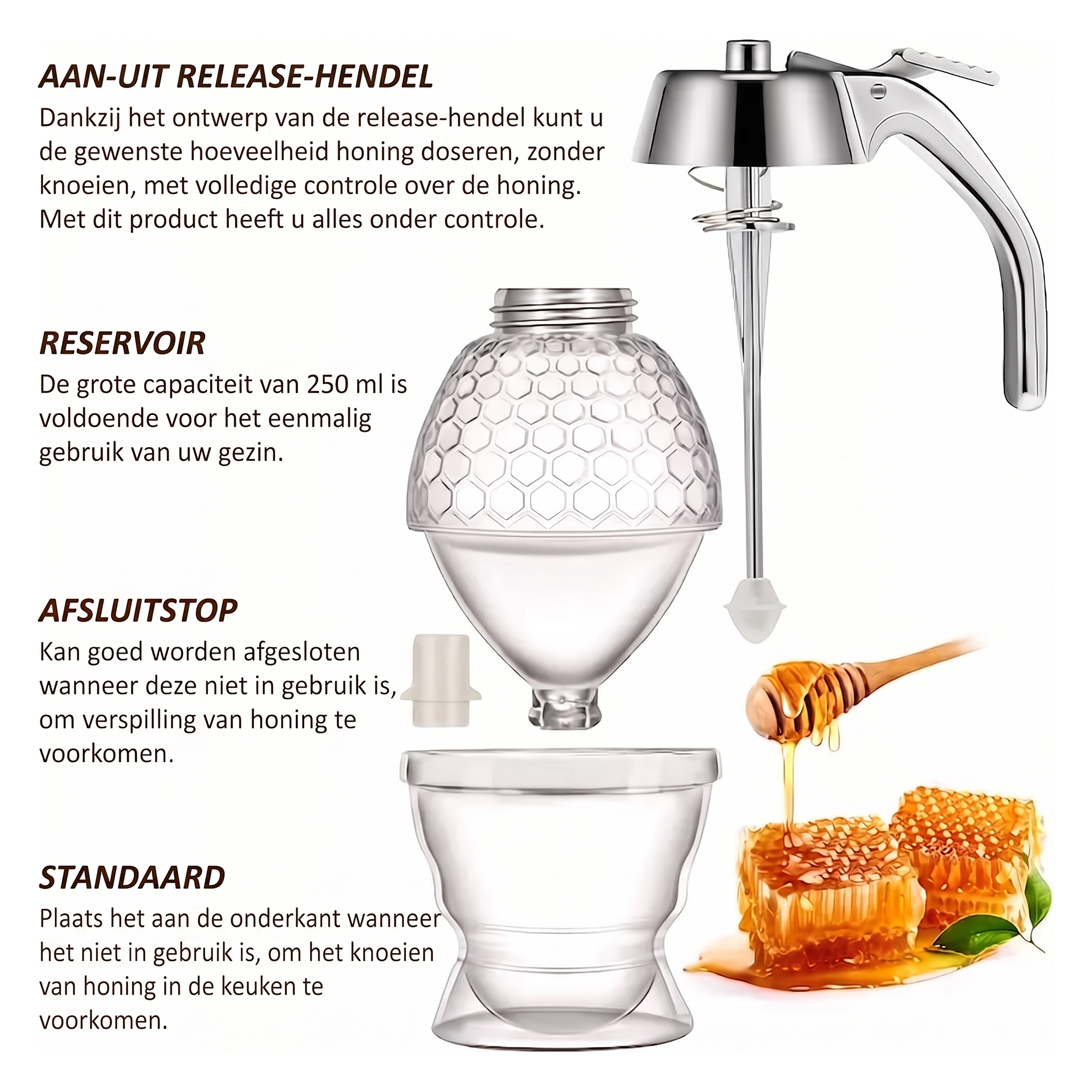 Honingdispenser - Tenkitchen.store