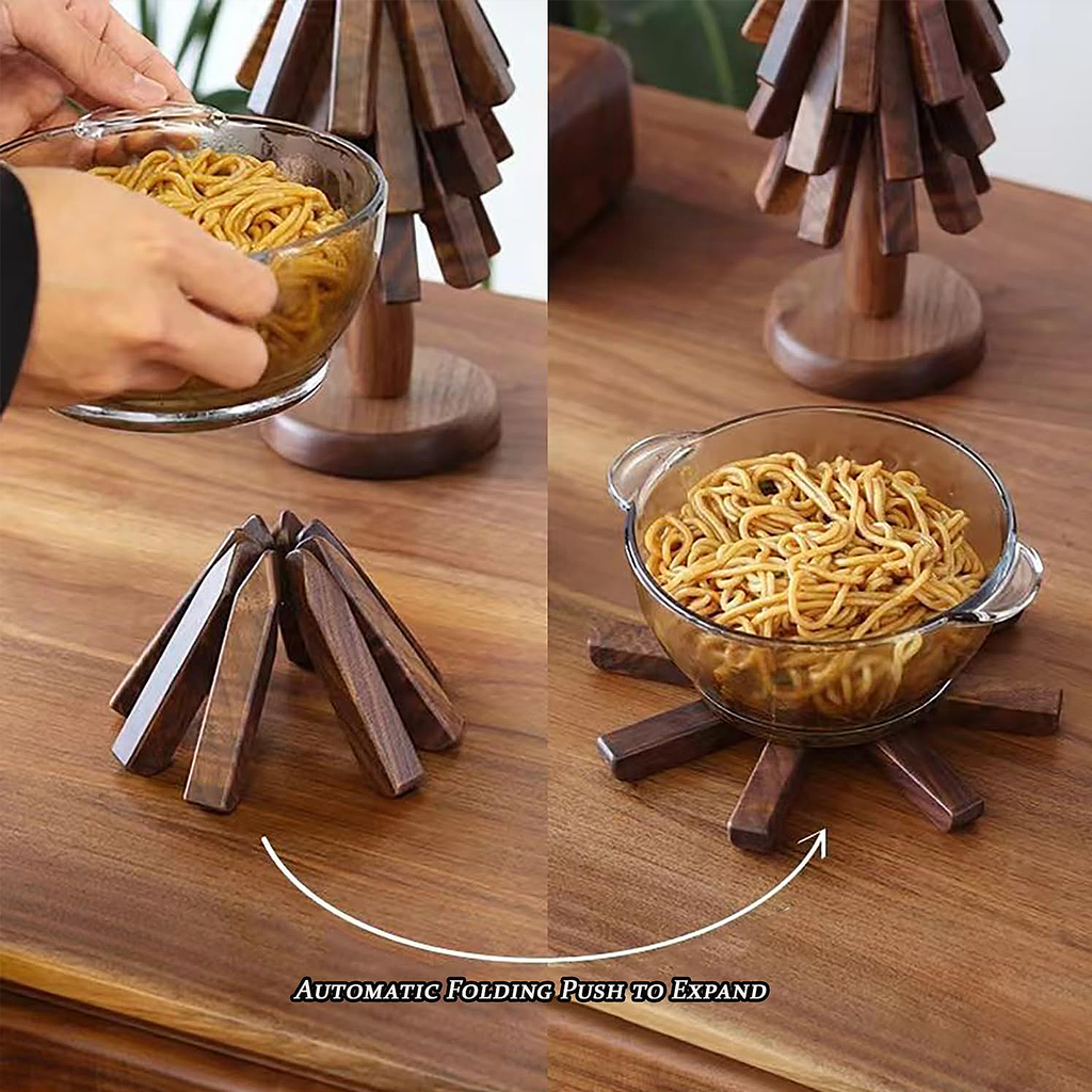 Onderzetters Met Houder/ Pannenonderzetter - Tenkitchen.store