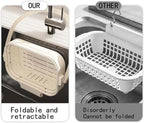 TEN® Opvouwbare Keukenafvoer Mand