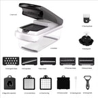 15-in-1 Vegetable Slicer Dicer, 7 Blades Kitchen Chopper