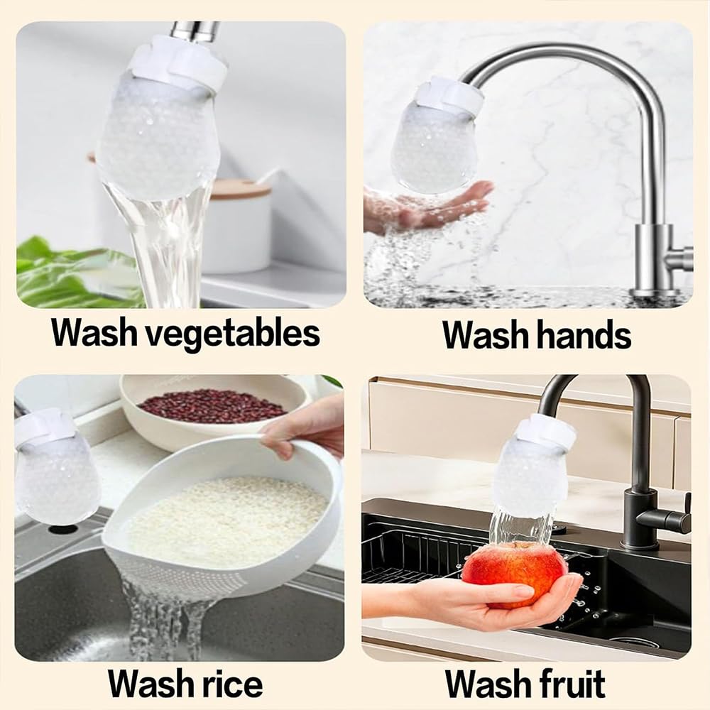 50 cotton filter bags disposable Cotton Faucet Filter Bags with 10 fastening straps💧