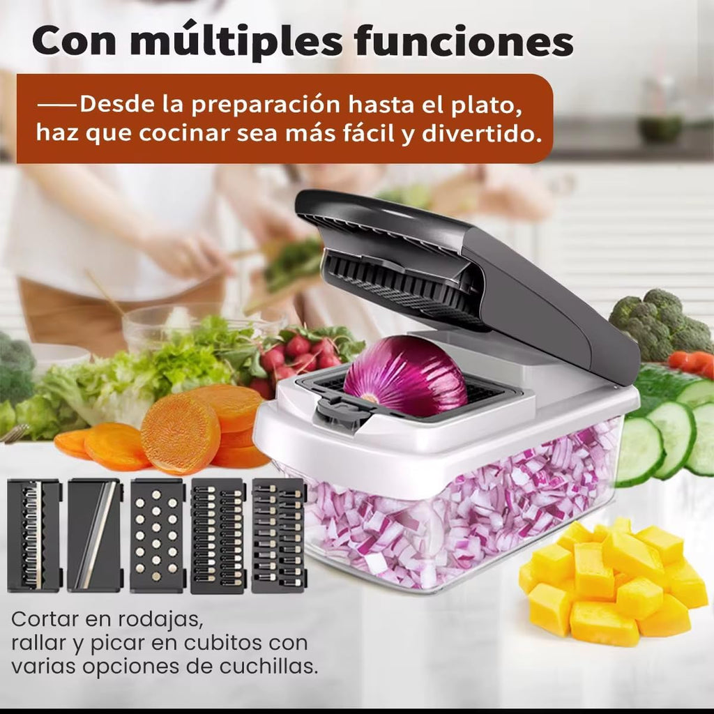 TEN® Multifunctionele Groentesnijder 15-in-1