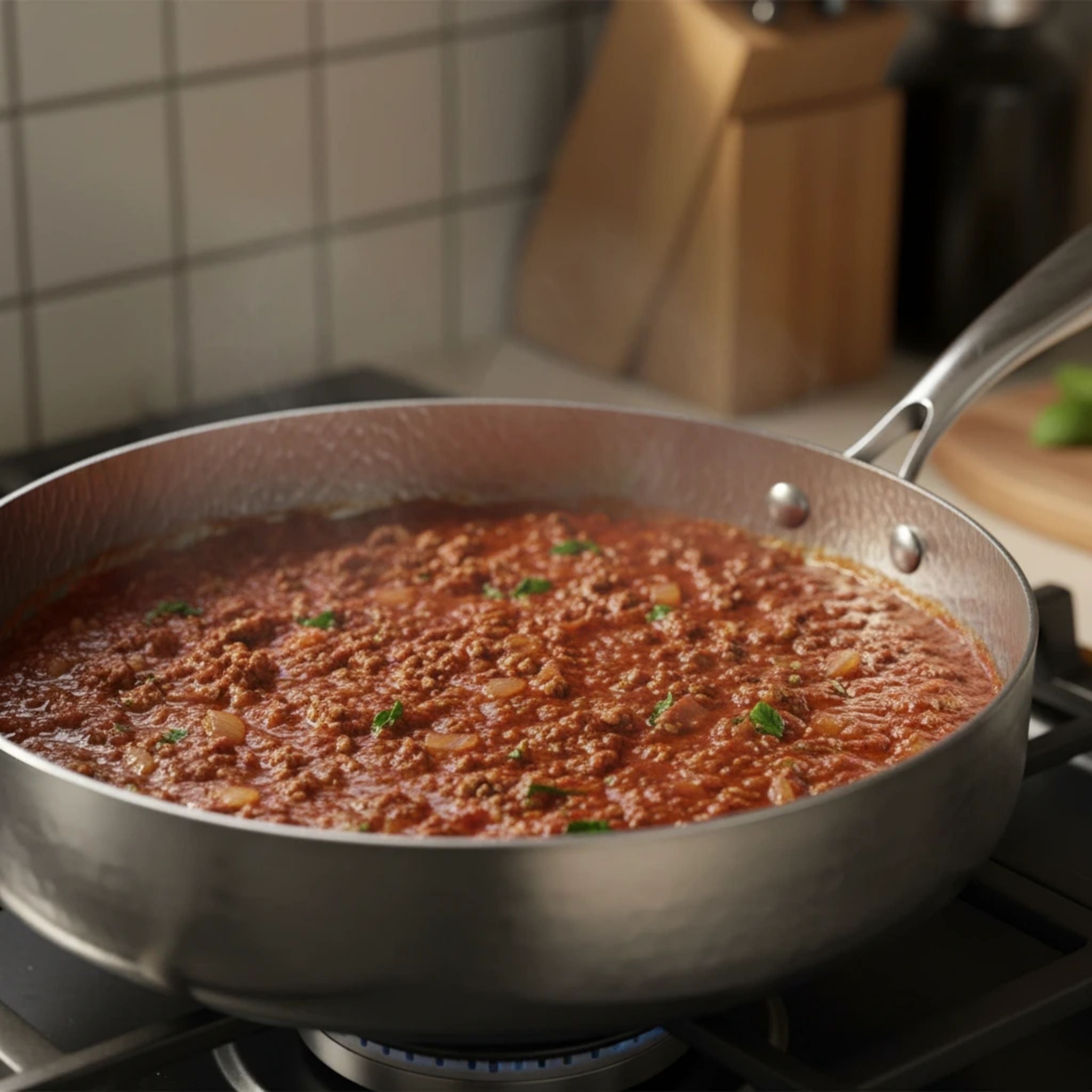 Gehamerde Titanium Pan