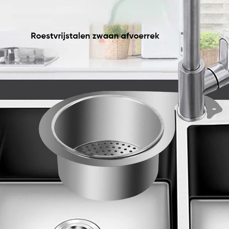 TEN® Zwanen-schaal van Roestvrij Staal