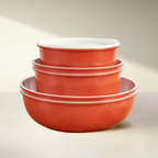 Keramische Pannenset - Terracotta