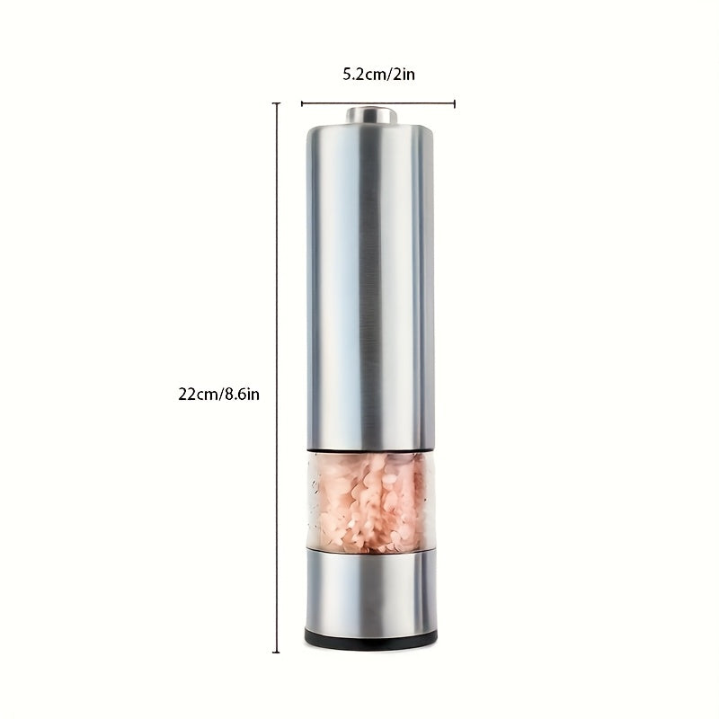 SpiceGlow Duo – Elektrische Peper- en Zoutmolen Set met LED en Instelbare Maalgraad