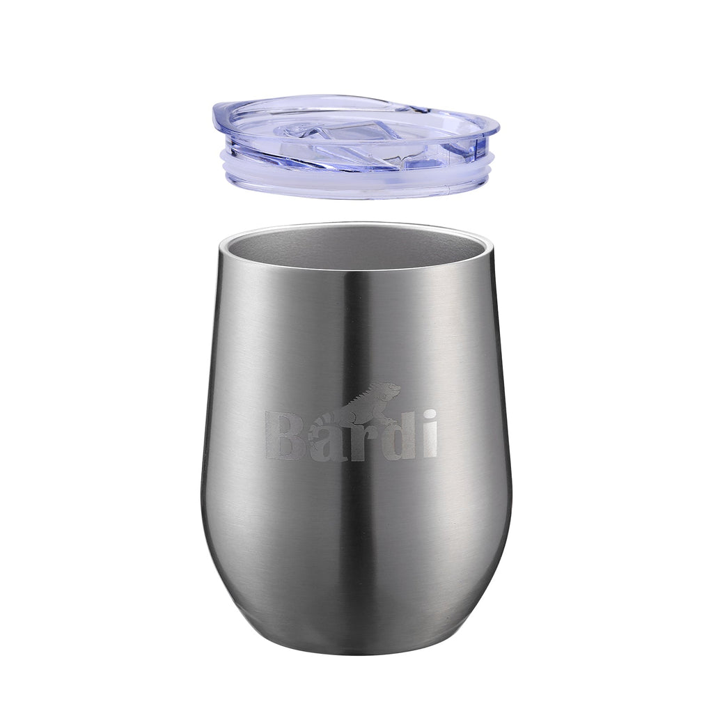 Bardi Thermosbekers 0,3L RVS set -  incl. deksels - dubbelwandig