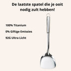 Titanium gehamerde pan Pro Duo