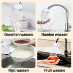 50 katoenen filterzakjes voor eenmalig gebruik, katoenen kraanfilterzakjes met 10 bevestigingsbandjes 💧