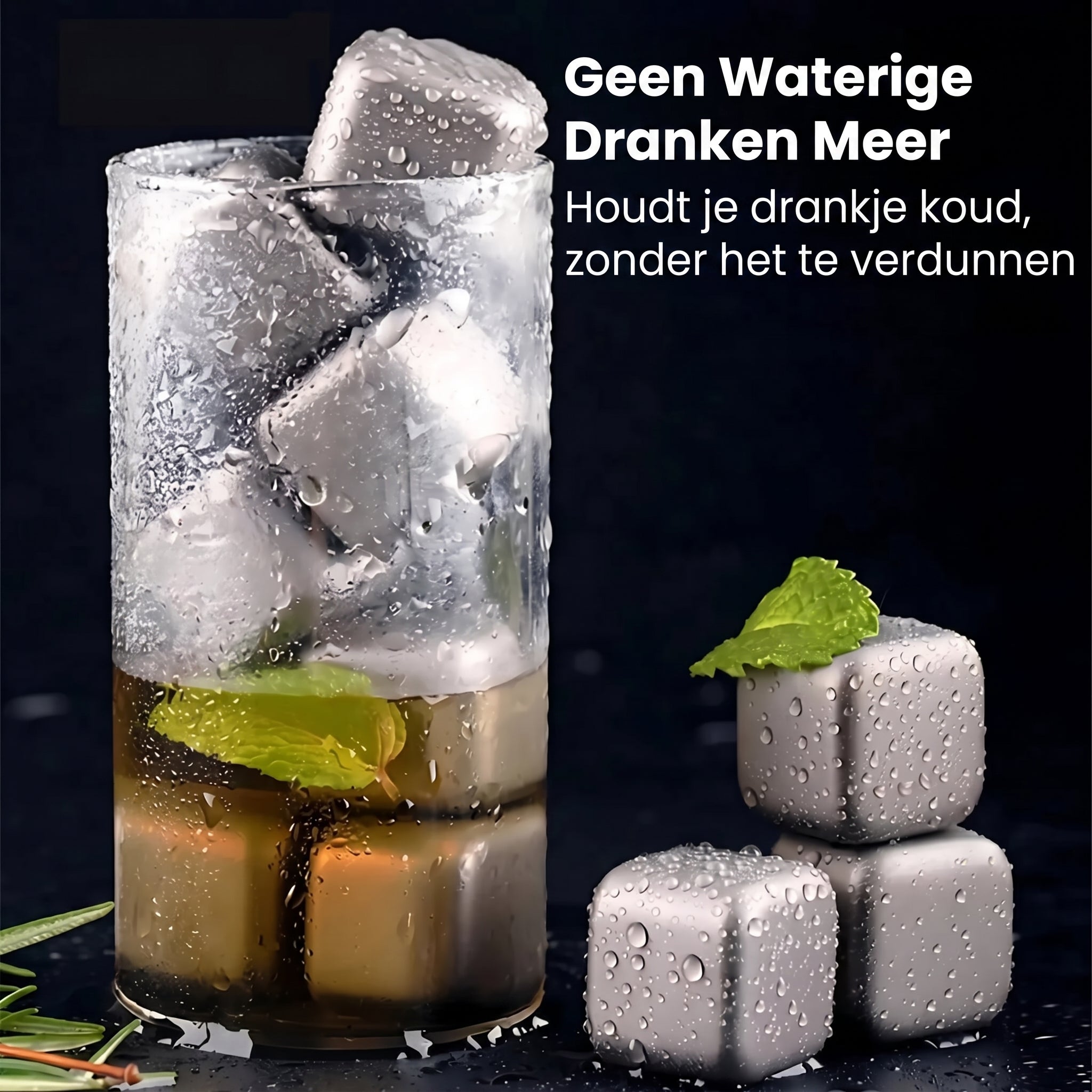 TEN® Titanium IJsblokjes - Tenkitchen.store