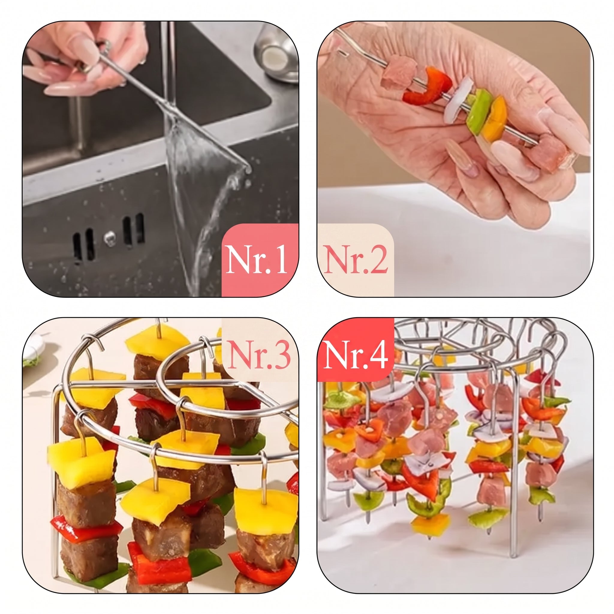 TEN® Airfryer Spiesjesrek - Tenkitchen.store