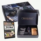 TEN® Giftbox Zwart - Oestermes & Handschoen + Oesterhouder - Tenkitchen.store