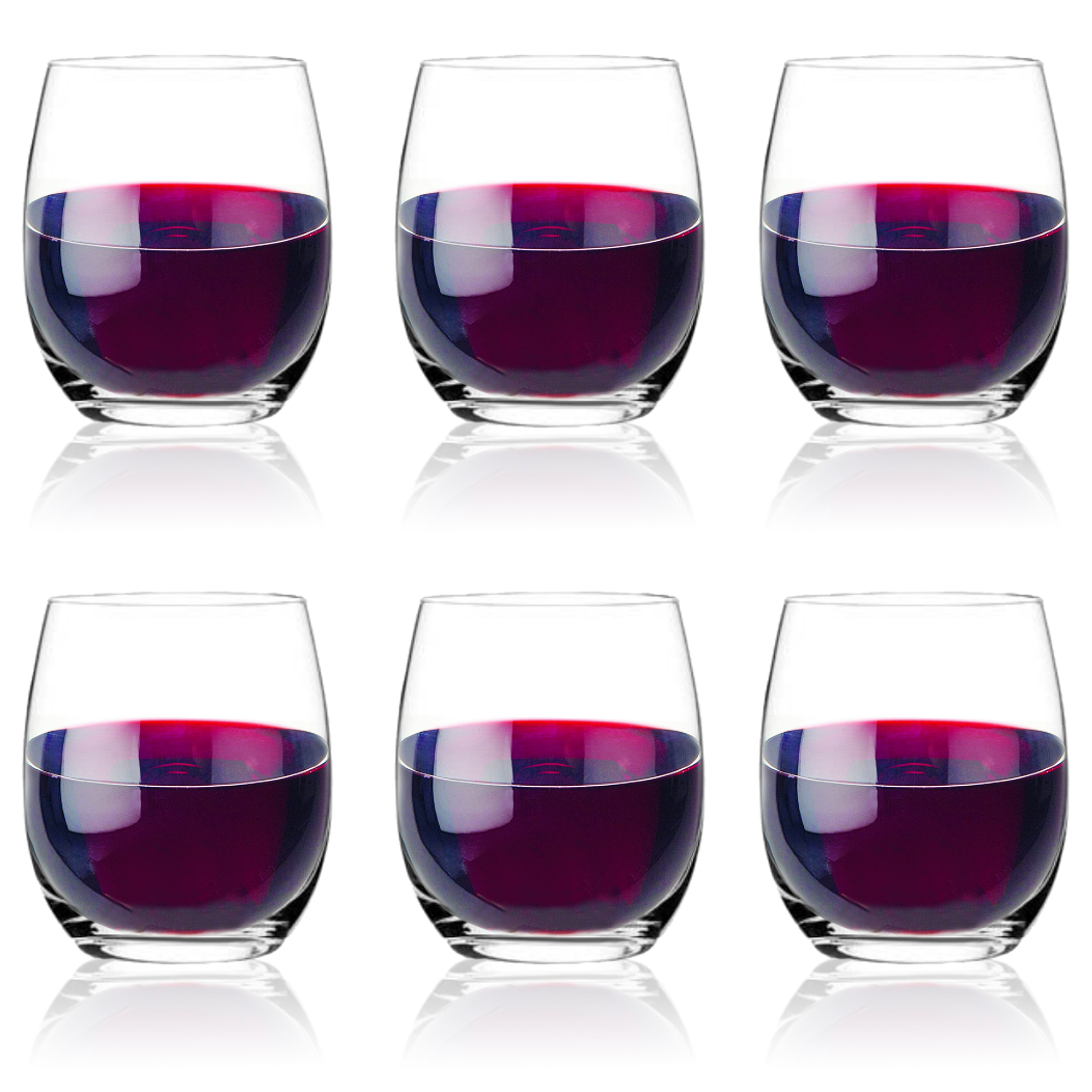 TEN® - Wijnglas zonder Voet 390ML - Wijn Drinken - Tenkitchen.store