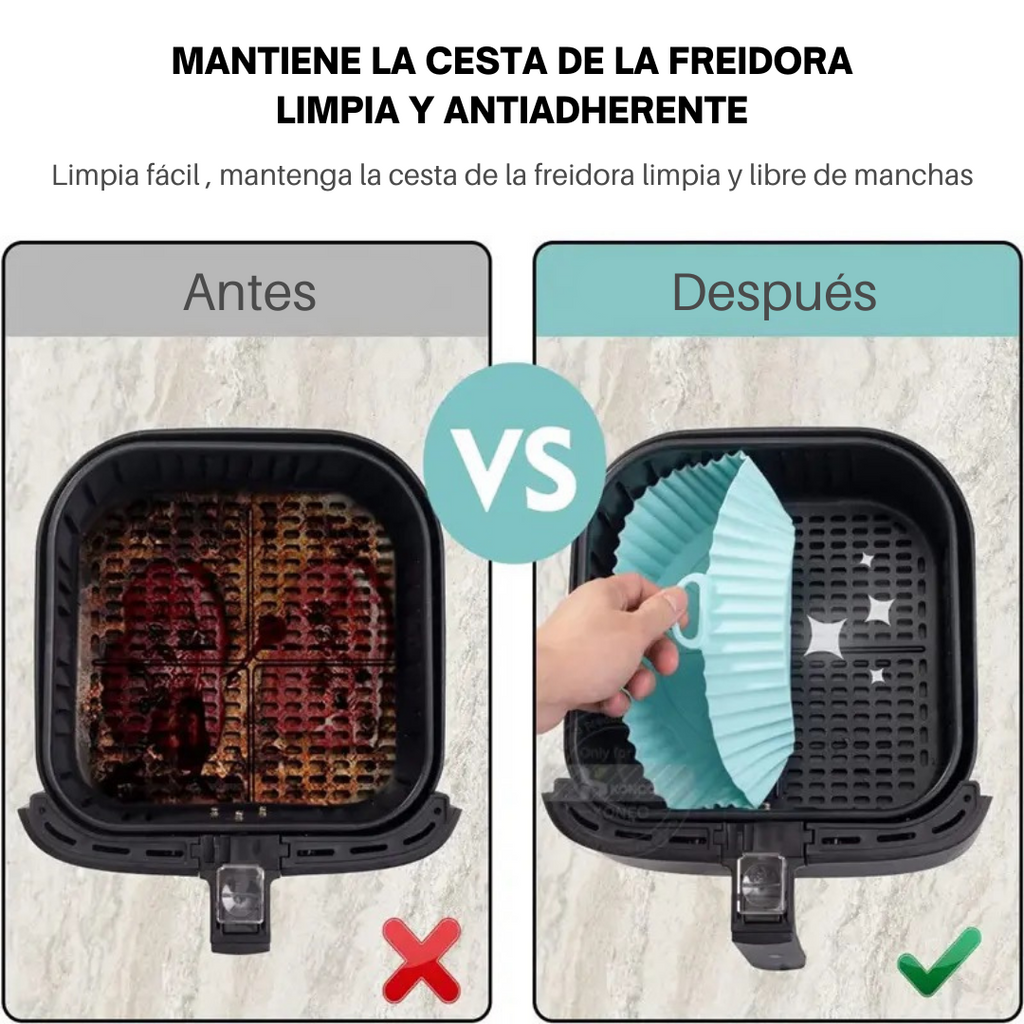 TEN® Herbruikbare Kookvorm voor Airfryer