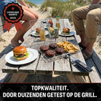 Platte Grillmand