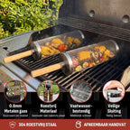 Rollende Grillmand