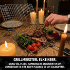 Platte Grillmand