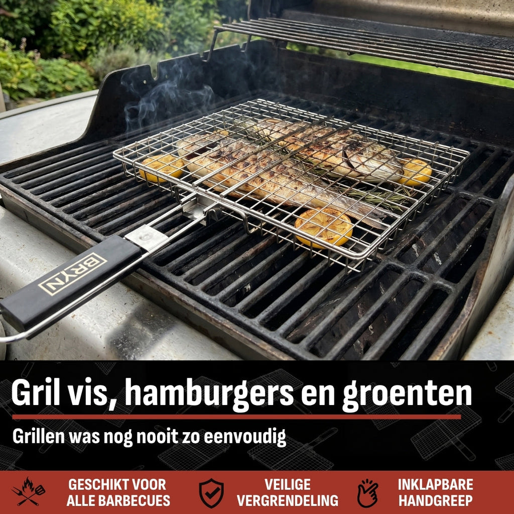 Platte Grillmand