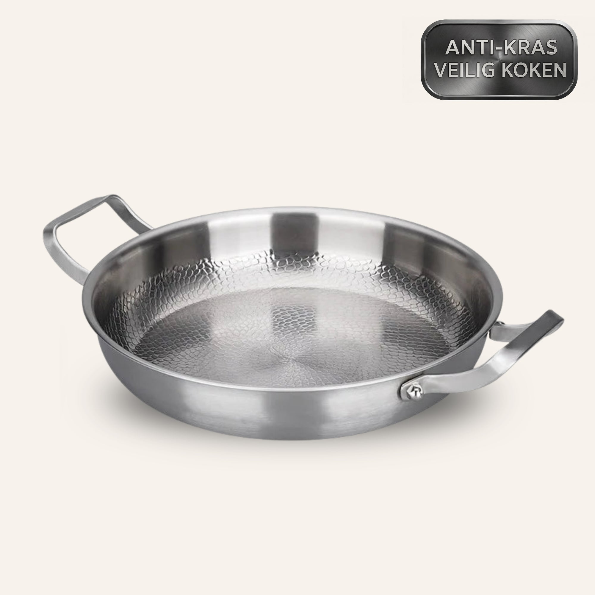 Titanium Sauteerpan met Twee Grepen