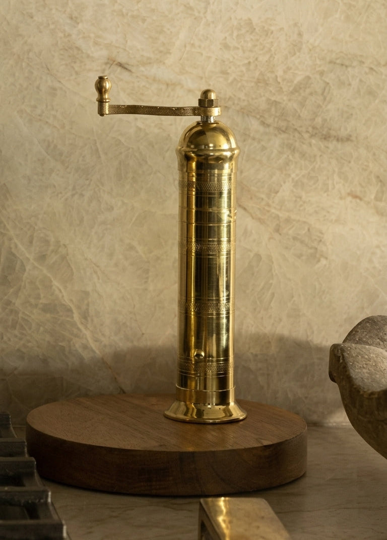 Ophelia Greek Pepper Mill, 9"