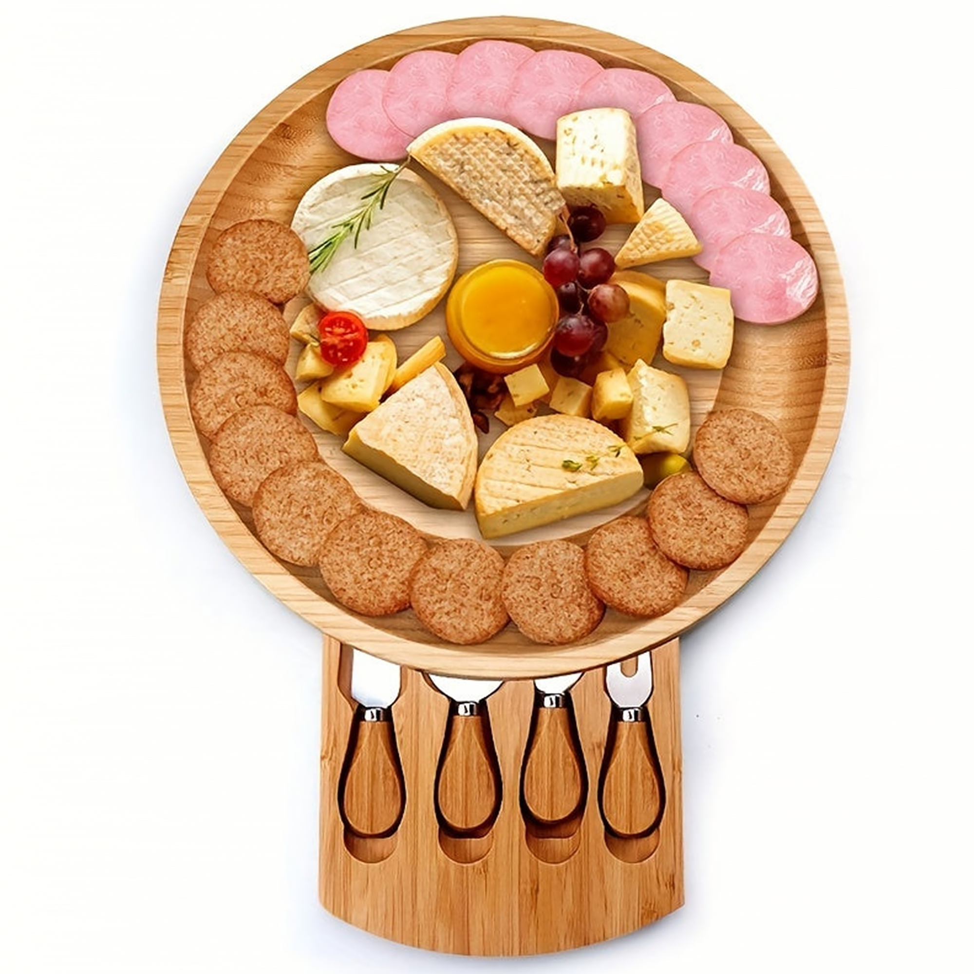 Borrelplank / Kaasplank met Messen - Tenkitchen.store
