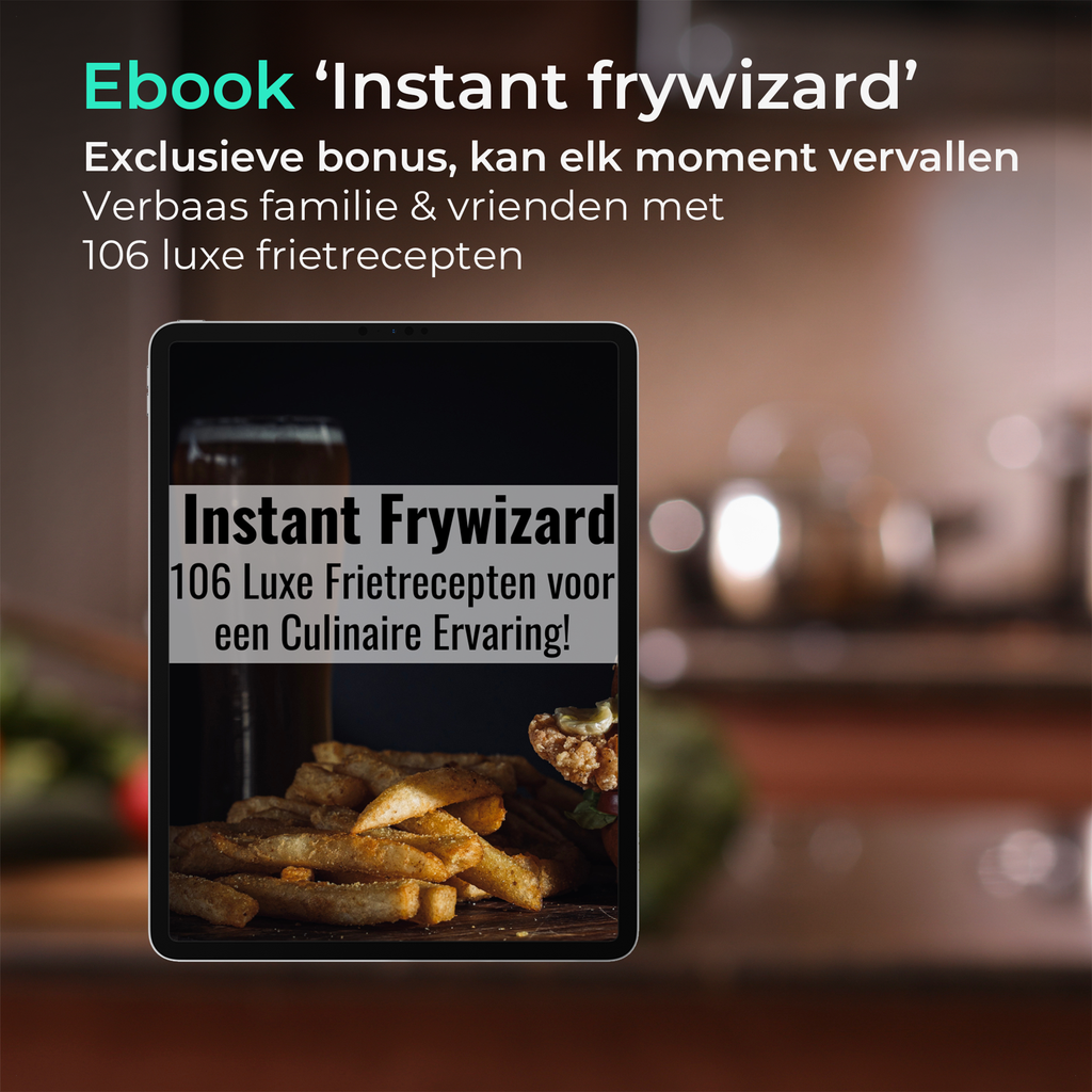 TEN® - Frietsnijder XXL - Frites zelf bakken - RVS - Tenkitchen.store