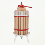 Fruit- en wijnpers met stoffen zak 24L - Tenkitchen.store