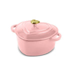 Heart-Shaped Cast Iron Pot