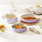 Keramische Pannenset - Lavender