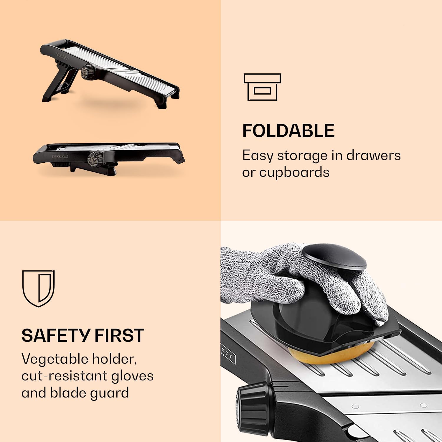 TEN® Mandoline Groentesnijder