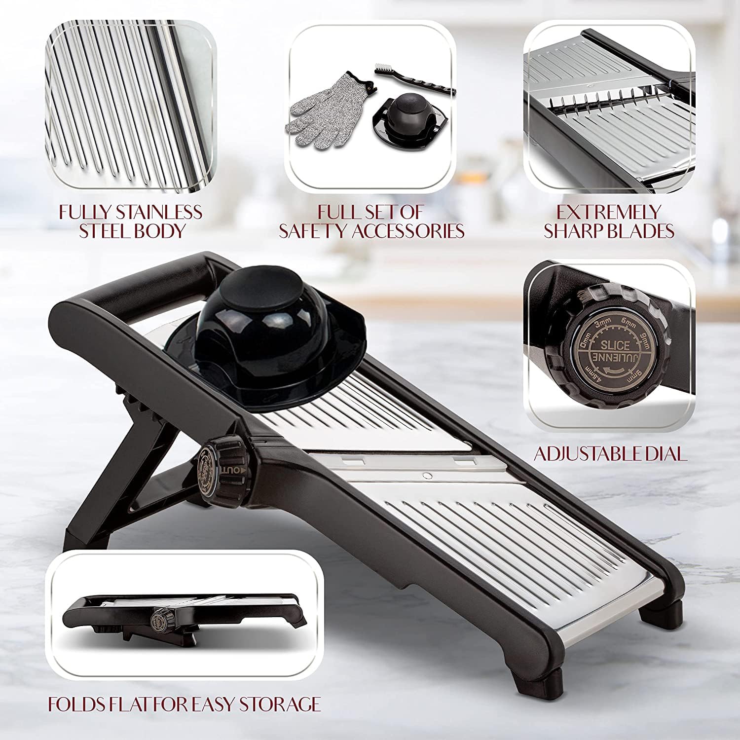 TEN® Mandoline Groentesnijder