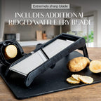 Premium Mandoline Groentesnijder | Veilig & Snel Snijden