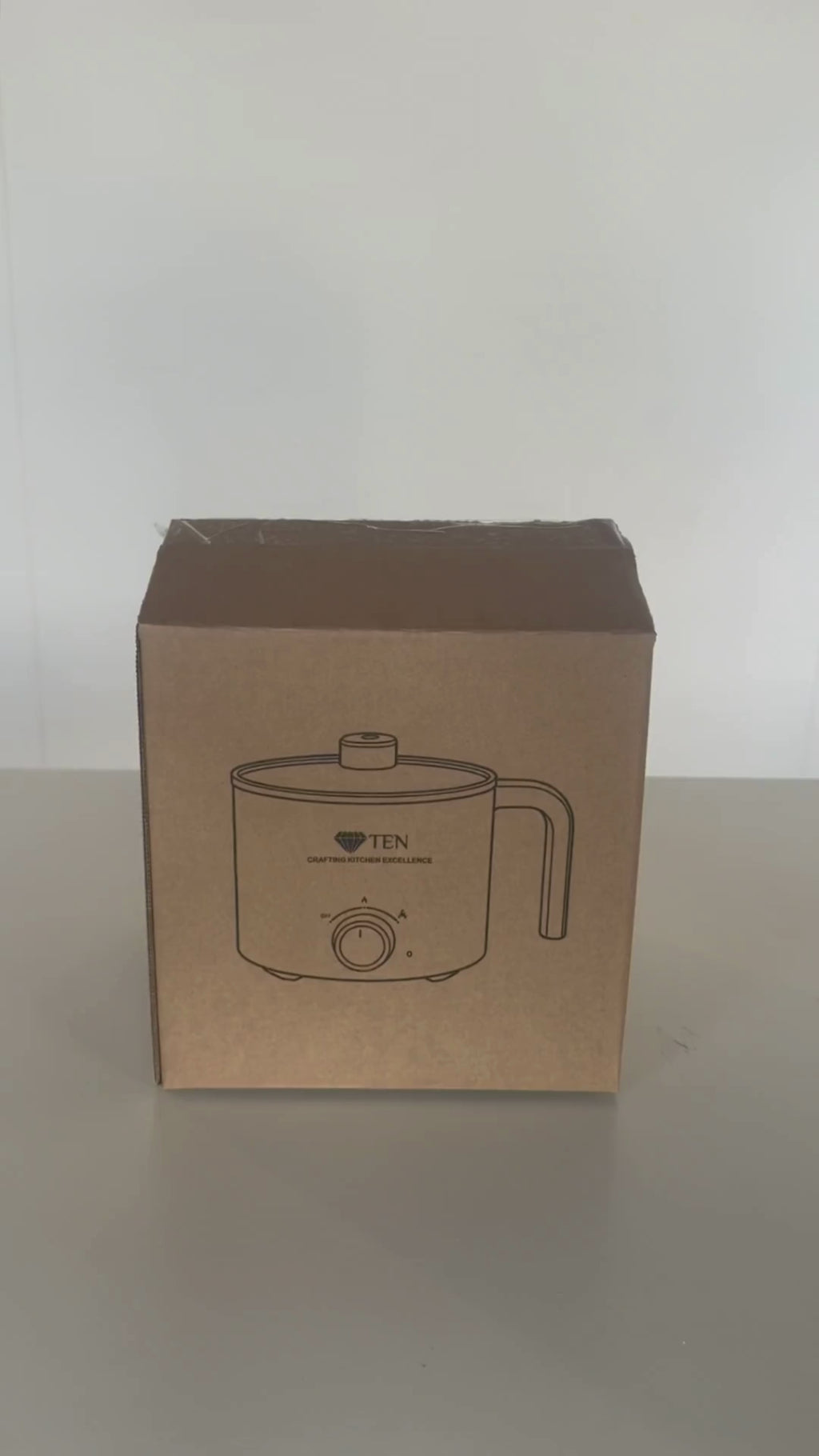 TEN® -  Elektrische Eierkoker 1.8L - 200W/600W