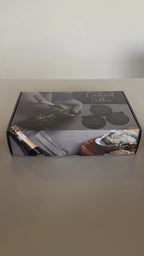 TEN® Giftbox Bruin - Oestermes & Handschoen + Oesterhouder