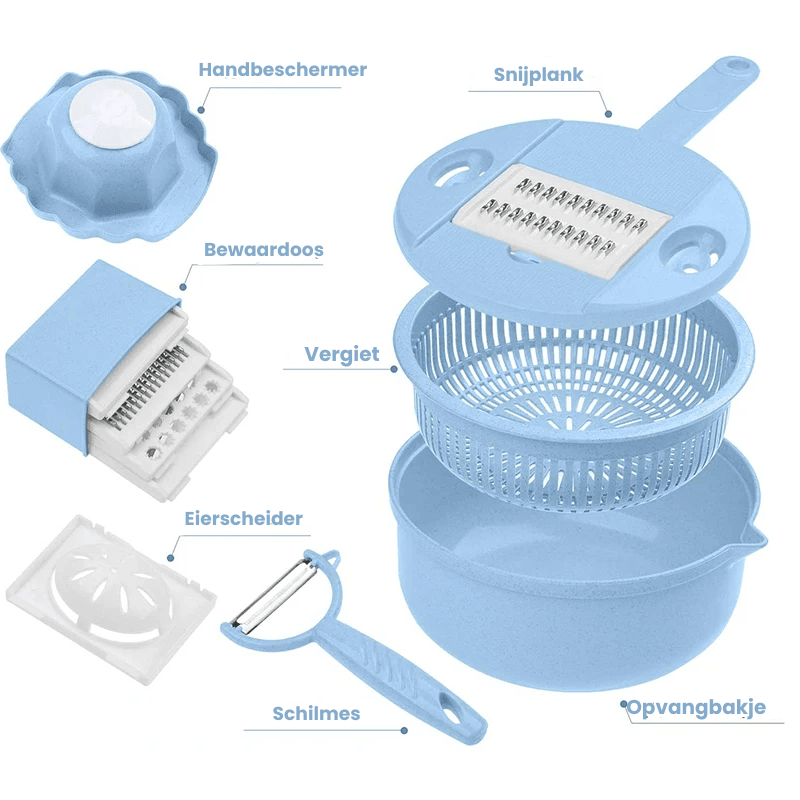 SliceMaster | Multifunctionele Groentesnijder Set