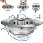 🔥Laatste dag 50% UIT 🔥3 in 1 Keuken gootsteenafvoerzeefjes Keuken gadgets